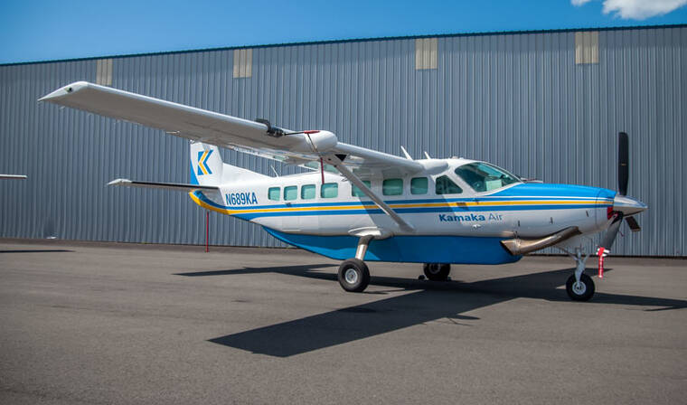 IVAN K. NISHIMURA / 2020
The single-engine Cessna plane, which was involved in Tuesdays fatal plane crash, is parked on the tarmac in 2020.
